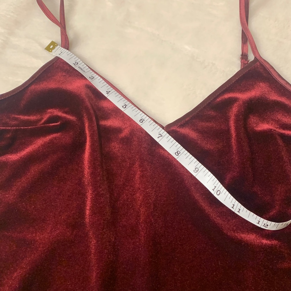 Abercrombie & Fitch Burgundy Mini Dress - Picture 7 of 11